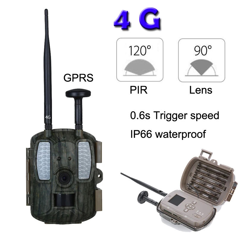 2019 4G Hunting Camera GPS 12MP 1080P Photo Traps Night Vision Wildlife Infrared Hunting Trail Cameras hunt Waterproof
2019 4G Hunting Camera GPS 12MP 1080P Photo Traps Night Vision Wildlife Infrared Hunting Trail Cameras hunt Waterproof