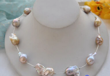 FREE SHIPPING>>@>> Huge 20" lavender baroque KESHI REBORN PEARL GOLDEN NECKLACE HOT NEW
FREE SHIPPING>>@>> Huge 20" lavender baroque KESHI REBORN PEARL GOLDEN NECKLACE HOT NEW
