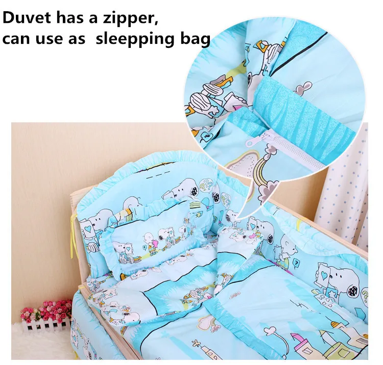 Promotion! 6PCS With Filler Baby crib bedding set cot bedding sets baby bed set bedding,unpick(3bumpers+matress+pillow+duvet)
Promotion! 6PCS With Filler Baby crib bedding set cot bedding sets baby bed set bedding,unpick(3bumpers+matress+pillow+duvet)