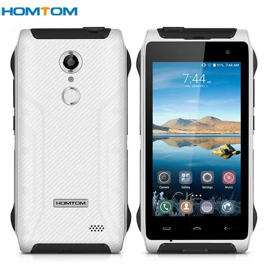 Image HOMTOM HT20 Waterproof Smartphone IP68 Android 6.0 MT6737 Quad Core 2G RAM 16G ROM 3500mAh 8MP Fingerprint 4G LTE Mobile Phone