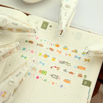 New Arrival Kawaii Animals/Bow/BeesPress Type Decorative Correction Tape Diary Stationery Papeleria Student Gift School Supplies
New Arrival Kawaii Animals/Bow/BeesPress Type Decorative Correction Tape Diary Stationery Papeleria Student Gift School Supplies