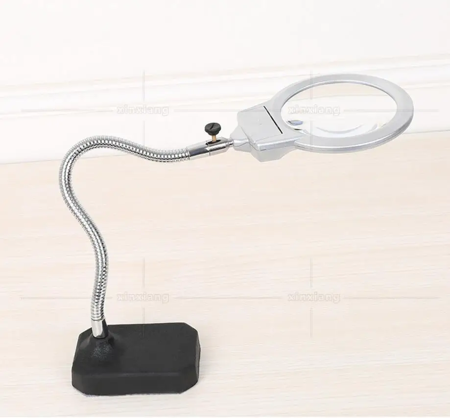 2.5X 5X 107mm Desk Table Lamp Magnifier Reading Led Reading Circuit board maintenance Welding Magnifying Glass Cellphone Repair
2.5X 5X 107mm Desk Table Lamp Magnifier Reading Led Reading Circuit board maintenance Welding Magnifying Glass Cellphone Repair
