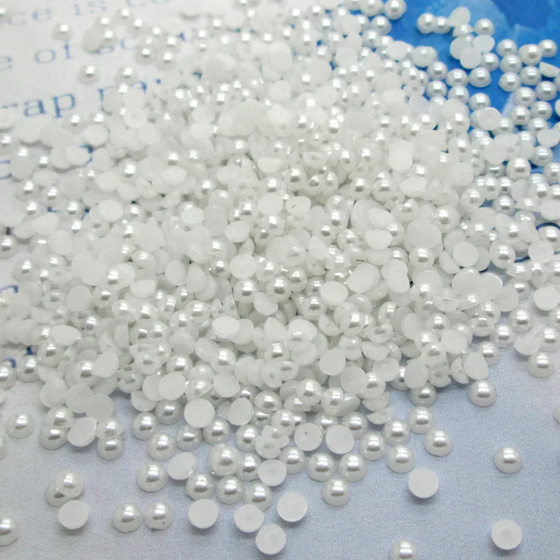 5000Pcs 3mm Wihte Half Round Pearl Beads FlatBack Scrapbook Craft Cabochon Kawaii DIY Embellishments Accessories
5000Pcs 3mm Wihte Half Round Pearl Beads FlatBack Scrapbook Craft Cabochon Kawaii DIY Embellishments Accessories
