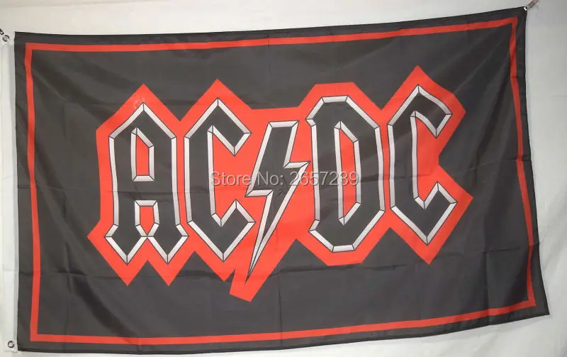 AC DC Rock Band Flag 3x5FT banner 100D 150X90CM Polyester brass grommets custom66,free shipping
AC DC Rock Band Flag 3x5FT banner 100D 150X90CM Polyester brass grommets custom66,free shipping