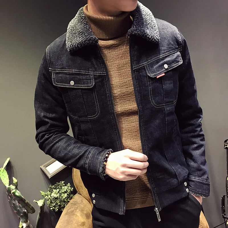 2019 Winter Fashion Mens Jean Jacket Outwear Male Cowboy Men Jacket And Coat Trendy Warm Denim Bomber Jacket Chaqueta Hombre
2019 Winter Fashion Mens Jean Jacket Outwear Male Cowboy Men Jacket And Coat Trendy Warm Denim Bomber Jacket Chaqueta Hombre