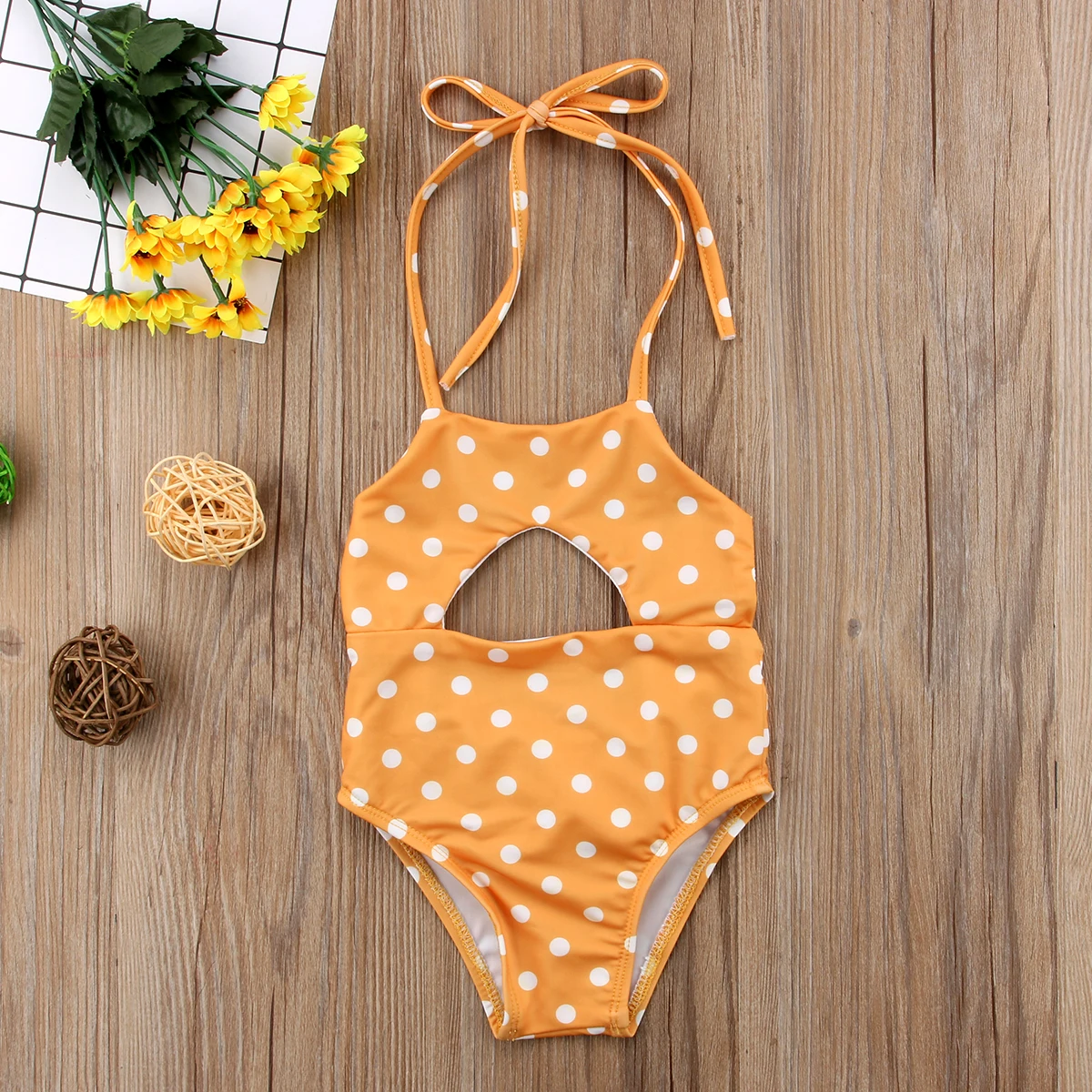 Summer Toddler Kid Baby Girl Sleeveless Polka Dot Hollow Out Halter Lace-Up Swimwear Bathing Suit Bikini Outfits Beachwear
Summer Toddler Kid Baby Girl Sleeveless Polka Dot Hollow Out Halter Lace-Up Swimwear Bathing Suit Bikini Outfits Beachwear