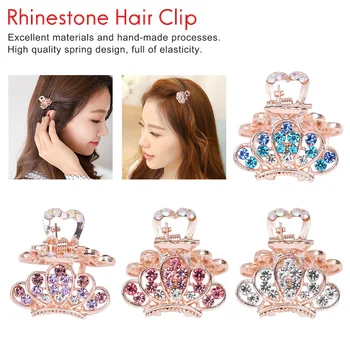 1Pcs Mini Butterfly Crown Vintage Hair Claws Pliers Crystal Rhinestone Hairpins Women Hair Girls Barrettes Hair Accessories
1Pcs Mini Butterfly Crown Vintage Hair Claws Pliers Crystal Rhinestone Hairpins Women Hair Girls Barrettes Hair Accessories