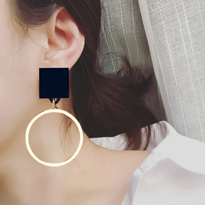 2018 Simple new Fashion handmade geometric Pendant Earrings for women drop earrings jewelry wholesale
2018 Simple new Fashion handmade geometric Pendant Earrings for women drop earrings jewelry wholesale