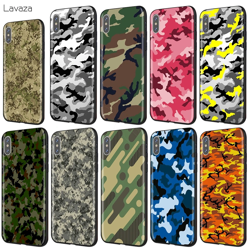 Lavaza Camouflage Camo Military Army Case for iPhone 11 Pro XS Max XR X 8 7 6 6S Plus 5 5s se
Lavaza Camouflage Camo Military Army Case for iPhone 11 Pro XS Max XR X 8 7 6 6S Plus 5 5s se
