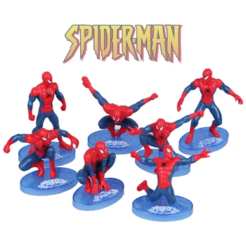 7pcs/set Spider Man The Avengers Super Hero Figure Spiderman Landscape Doll PVC Action Figures Collectible Model Toys Kids Gifts
7pcs/set Spider Man The Avengers Super Hero Figure Spiderman Landscape Doll PVC Action Figures Collectible Model Toys Kids Gifts