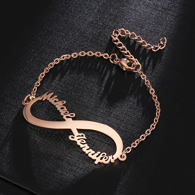 Charms Custom Infinity Name Bracelet Personalized Lover Bracelets For Women Birthday Jewelry Stainless Steel Chain Bracelets
Charms Custom Infinity Name Bracelet Personalized Lover Bracelets For Women Birthday Jewelry Stainless Steel Chain Bracelets