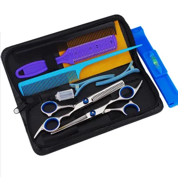 Boxed 9pcs/Set Hair Styling Kit Barber Scissors Professional Hairdressing Scissors Women Beauty Bangs Hairdresser'S Scisors
Boxed 9pcs/Set Hair Styling Kit Barber Scissors Professional Hairdressing Scissors Women Beauty Bangs Hairdresser'S Scisors