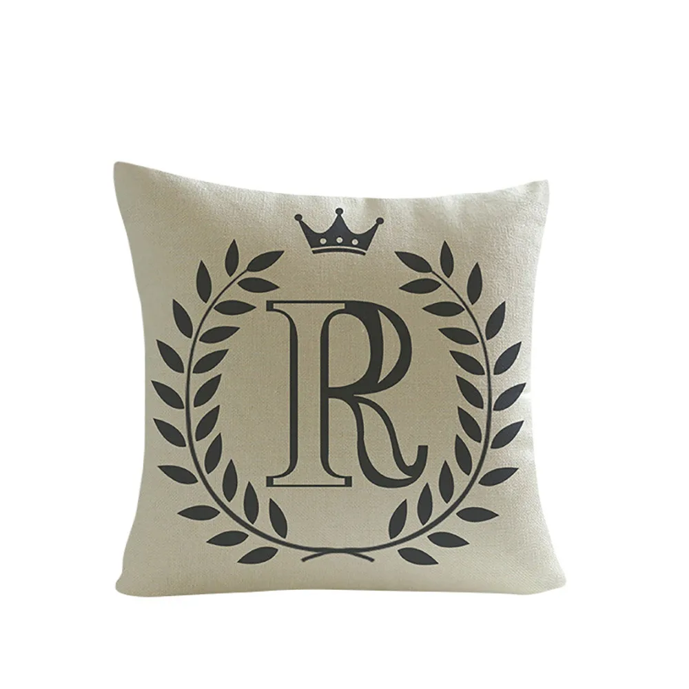 Pillow Case Cover Square 45cm*45cm Linen Pillow Cases Bedding Letters Pattern Cotton Linen Sofa Home Decor L531
Pillow Case Cover Square 45cm*45cm Linen Pillow Cases Bedding Letters Pattern Cotton Linen Sofa Home Decor L531