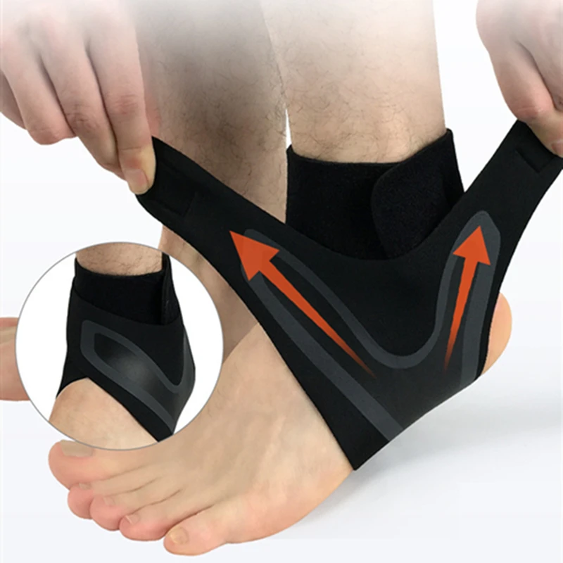 1 PCS Ankle Support Brace Elasticity Free Adjustment Protection Foot Bandage Sprain Prevention Sport Fitness Guard Band
1 PCS Ankle Support Brace Elasticity Free Adjustment Protection Foot Bandage Sprain Prevention Sport Fitness Guard Band