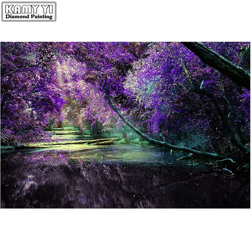 DIY 5D diamond painting purple tree landscape 3D diamond embroidery cross stitch mosaic home decoration LK1
DIY 5D diamond painting purple tree landscape 3D diamond embroidery cross stitch mosaic home decoration LK1