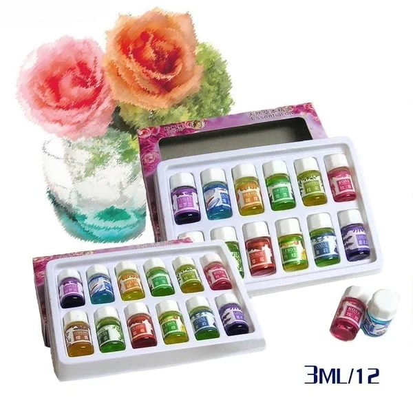 12pcs Plants Water-Soluble Colorful Natural Essential Oils Water Evaporation Humidifier Aromatherapy Oils
12pcs Plants Water-Soluble Colorful Natural Essential Oils Water Evaporation Humidifier Aromatherapy Oils