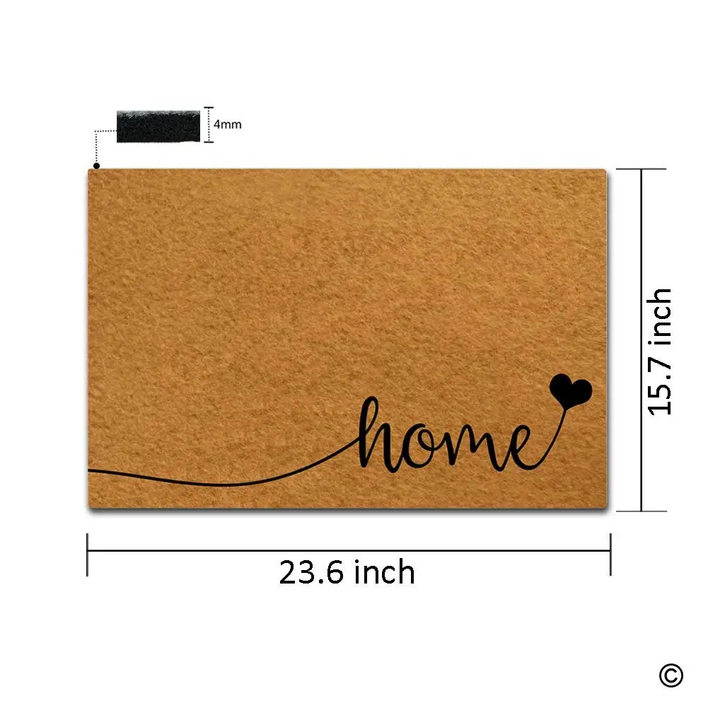 Doormat Entrance Floor Mat Sweet Home Indoor Outdoor Decorative Door Mat Entry Way Mat Machine Washable Top
Doormat Entrance Floor Mat Sweet Home Indoor Outdoor Decorative Door Mat Entry Way Mat Machine Washable Top