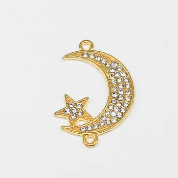 50PCS Gold Religion Muslim Islamic Allah Charm Rhinestone Moon Pendant Necklace Bracelet DIY Jewelry Handmade
50PCS Gold Religion Muslim Islamic Allah Charm Rhinestone Moon Pendant Necklace Bracelet DIY Jewelry Handmade