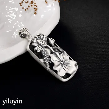 KJJEAXCMY S990 foot silver eight auspicious six word verve by turning the wheel of pure silver retro personality protection pen
KJJEAXCMY S990 foot silver eight auspicious six word verve by turning the wheel of pure silver retro personality protection pen