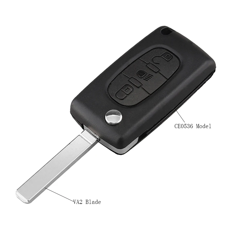 3Buttons Flip Car Key Case Cover for Citroen C4 C5 C6 C8 Xsara Picasso Lamp Button VA2 Blade CE0536 Battery Holder
3Buttons Flip Car Key Case Cover for Citroen C4 C5 C6 C8 Xsara Picasso Lamp Button VA2 Blade CE0536 Battery Holder
