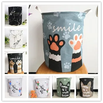 40*50cm Cartoon Waterproof Dirty Baskets Folding Toy Clothes Barrel Bra Necktie Socks Storage Bag Bins Organizer Laundry Baskets
40*50cm Cartoon Waterproof Dirty Baskets Folding Toy Clothes Barrel Bra Necktie Socks Storage Bag Bins Organizer Laundry Baskets