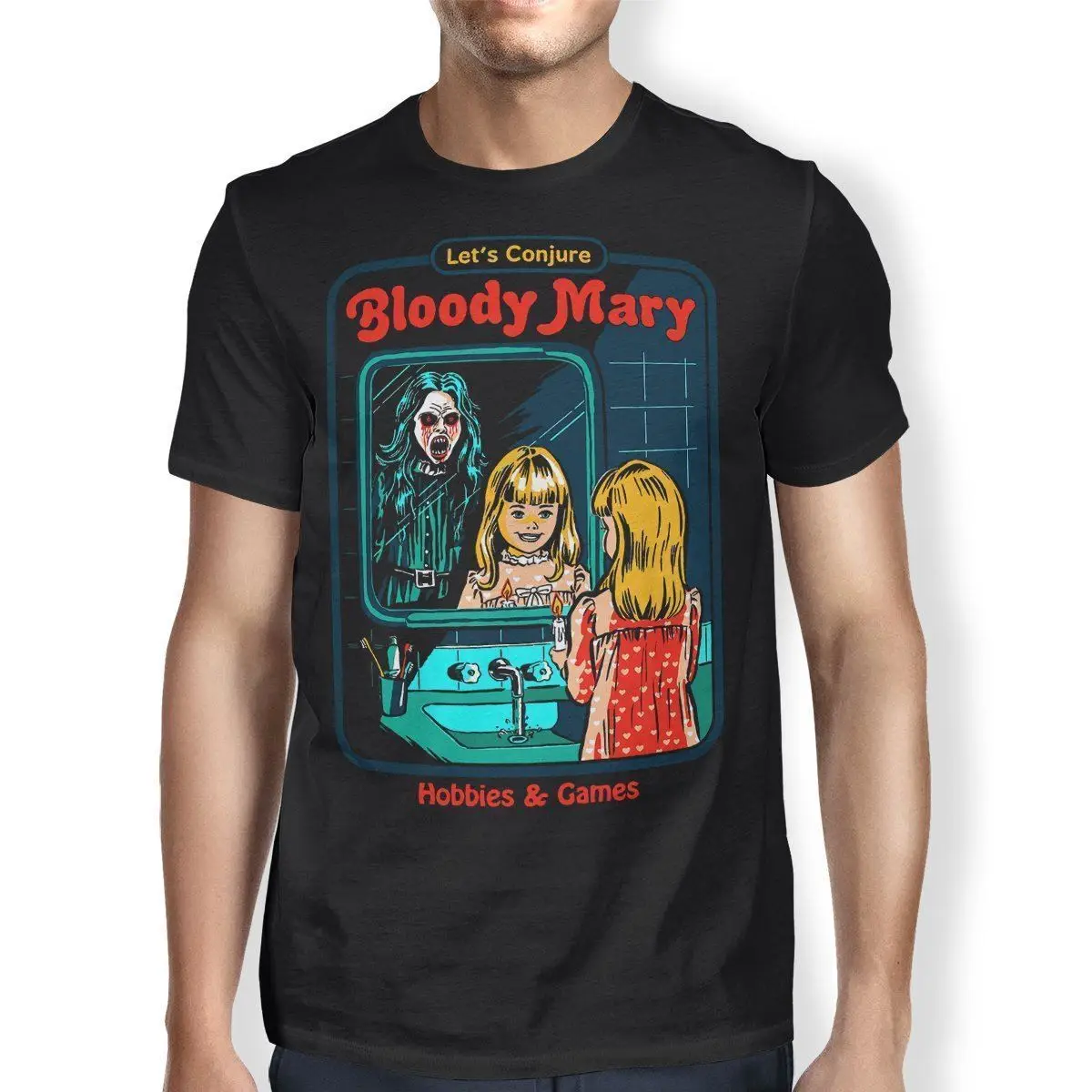 Summon Bloody Mary Horror Joke t shirt Funny 5XLCartoon t shirt men Unisex New Fashion tshirt free shipping funny tops
Summon Bloody Mary Horror Joke t shirt Funny 5XLCartoon t shirt men Unisex New Fashion tshirt free shipping funny tops