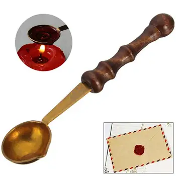 Vintage Retro Mini Brass Sealing Anti Stamp Sealing Wax Spoon Wax Stamp Sealing Wax Spoon Vintage Wood Handle Sealing Wax Spoon
Vintage Retro Mini Brass Sealing Anti Stamp Sealing Wax Spoon Wax Stamp Sealing Wax Spoon Vintage Wood Handle Sealing Wax Spoon