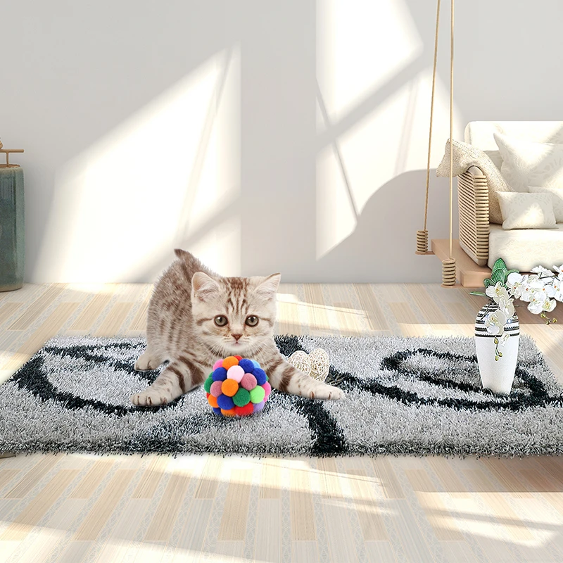 3 Sizes 2019 Pet Cat Toys Colorful Lovely Handmade Bells Bouncy Ball Built-In Catnip Interactive Toys Entertainment
3 Sizes 2019 Pet Cat Toys Colorful Lovely Handmade Bells Bouncy Ball Built-In Catnip Interactive Toys Entertainment