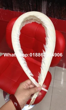 50pcs Bleached White Pheasant feather tails 30-35inch 80-90cm lady amherst pheasant zebra feathers
50pcs Bleached White Pheasant feather tails 30-35inch 80-90cm lady amherst pheasant zebra feathers