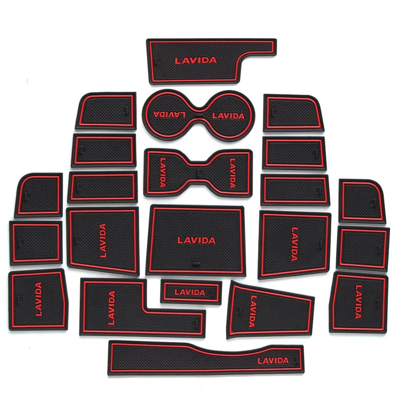 22Pcs Lot Car Interior Upholstery For VW Lavida Rubber Mat Car Accessories Non-Slip Mat Auto Accessories Interior
22Pcs Lot Car Interior Upholstery For VW Lavida Rubber Mat Car Accessories Non-Slip Mat Auto Accessories Interior