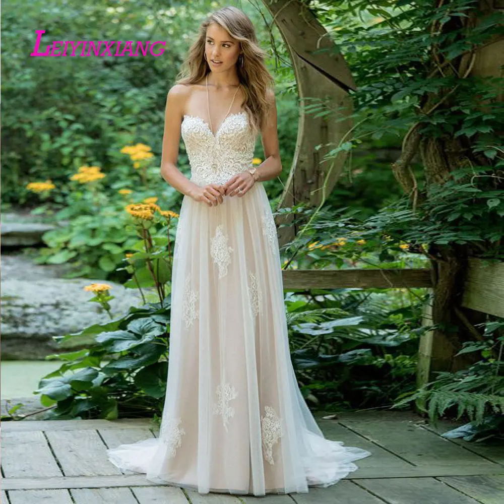 LEIYINXIANG 2019 Wedding Dress Sexy A-line Bride Gown Vestido De Noiva Backless Natural Strapless Luxury Appliques Lace Princess
LEIYINXIANG 2019 Wedding Dress Sexy A-line Bride Gown Vestido De Noiva Backless Natural Strapless Luxury Appliques Lace Princess