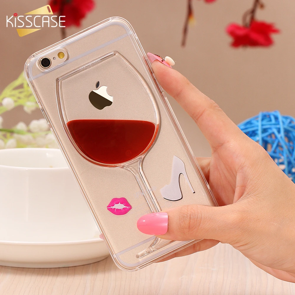 KISSCASE Fashion Red Wine Glass Phone Case For Samsung Galaxy S6 S6 Edge Cute Liquid Phone Cover For Samsung Note 3 4 A7 Fundas
KISSCASE Fashion Red Wine Glass Phone Case For Samsung Galaxy S6 S6 Edge Cute Liquid Phone Cover For Samsung Note 3 4 A7 Fundas