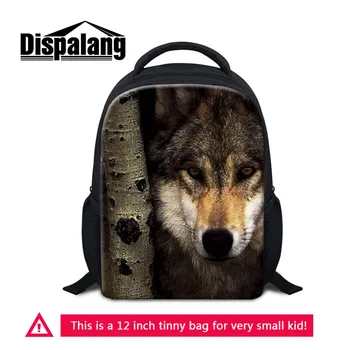 Dispalang 12 Inch School Bags For Kindergarten Wolf Animal Print Casual Backpack Kids Oxford Small School Backpacks Baby Bag
Dispalang 12 Inch School Bags For Kindergarten Wolf Animal Print Casual Backpack Kids Oxford Small School Backpacks Baby Bag