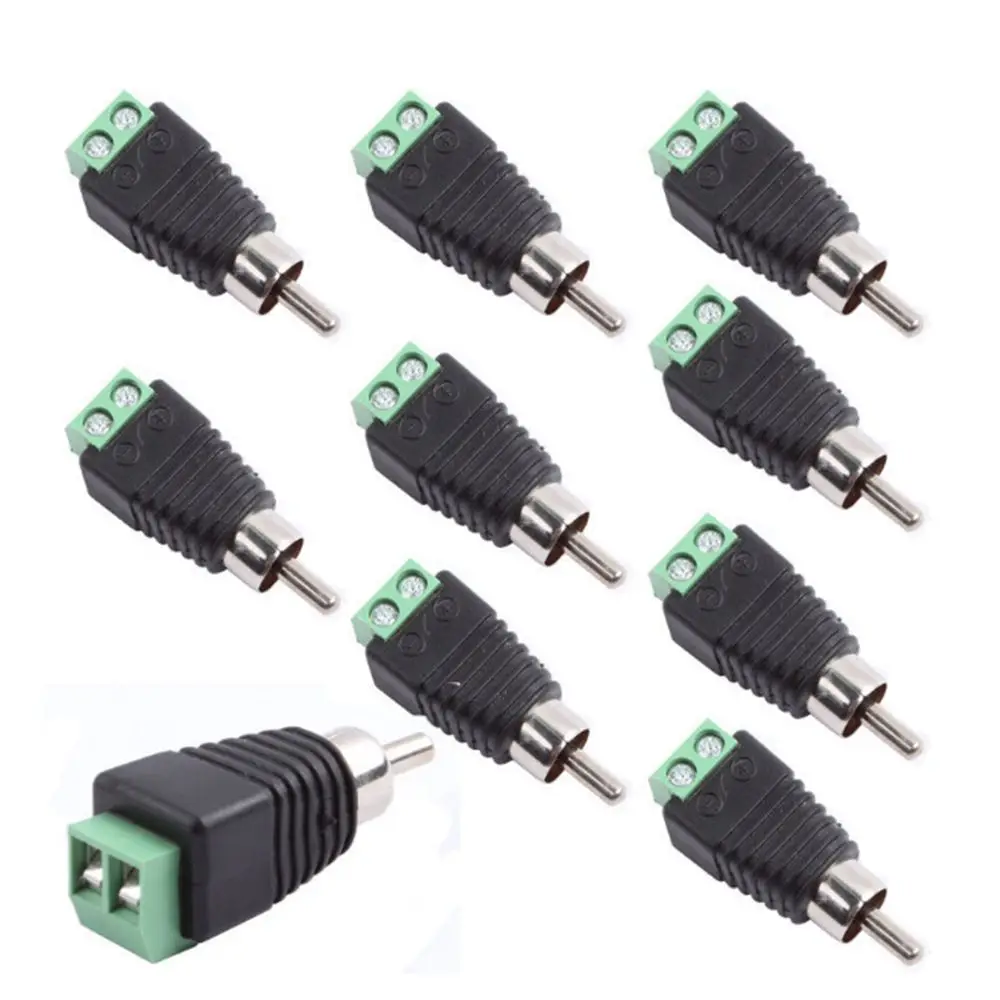 Новая одежда для маленькой девочки 2 Pin Phono колонка проводной кабель аудио разъем