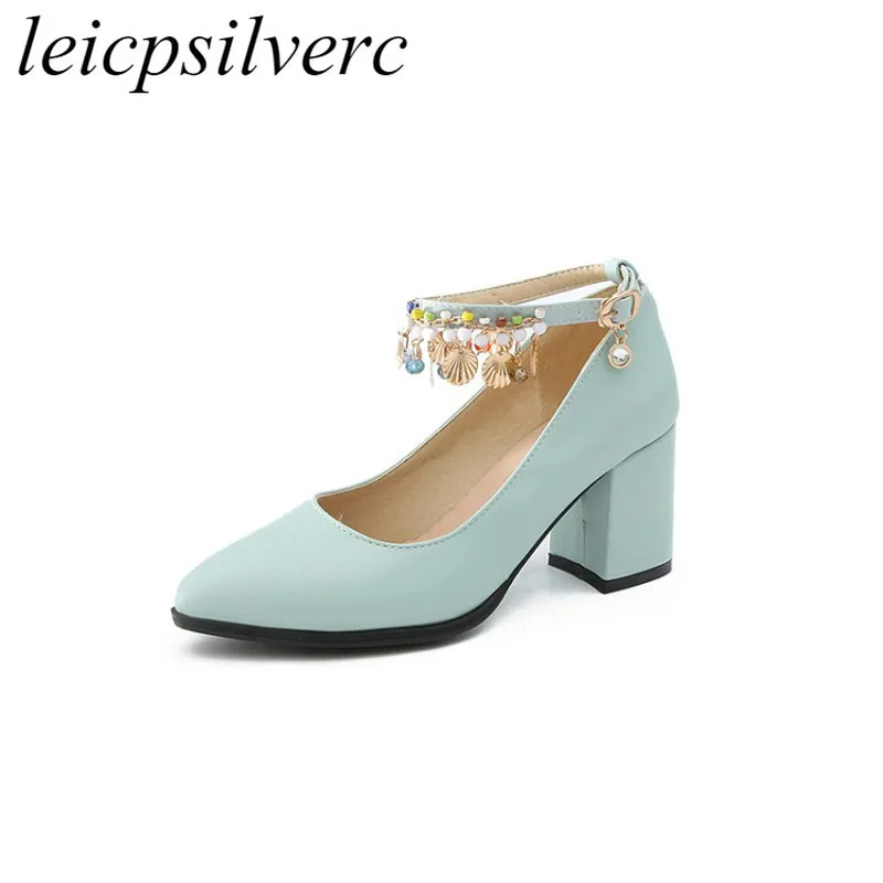 Women's Pumps High Heels Shoes 2018 Spring Autumn Sexy New Fashion String Bead Buckle Pu Casual Office Party Wedding White Pink
Women's Pumps High Heels Shoes 2018 Spring Autumn Sexy New Fashion String Bead Buckle Pu Casual Office Party Wedding White Pink