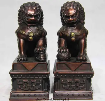 China Royal Red Copper Bronze Feng Shui Evil Foo Dog Lion Beast Kylin Kilin Pair Garden Decoration 100% real Brass Bronze
China Royal Red Copper Bronze Feng Shui Evil Foo Dog Lion Beast Kylin Kilin Pair Garden Decoration 100% real Brass Bronze
