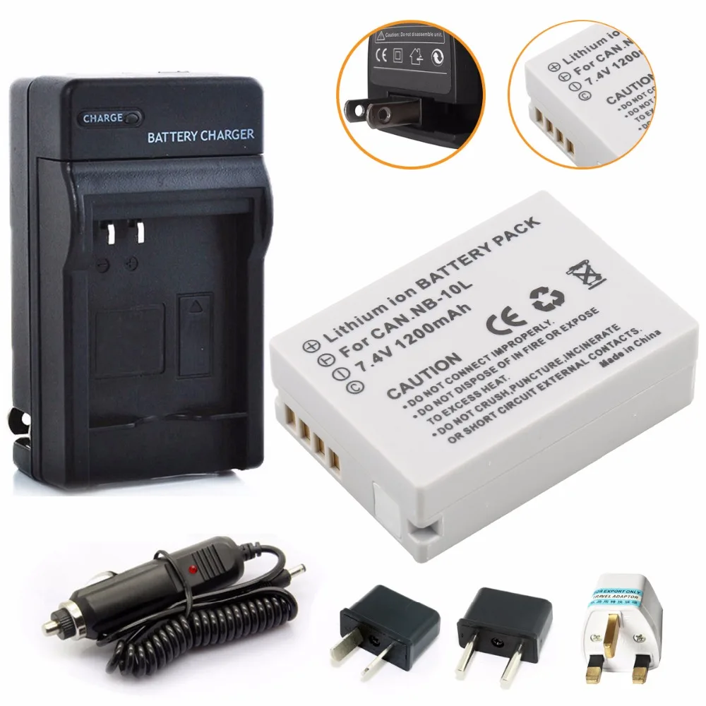 Probty NB-10L NB10L NB 10L Digital Battery +Charger for Canon PowerShot G15 G1X G16 SX50 SX40 G3X SX40HS SX50HS SX60HS Camera
Probty NB-10L NB10L NB 10L Digital Battery +Charger for Canon PowerShot G15 G1X G16 SX50 SX40 G3X SX40HS SX50HS SX60HS Camera