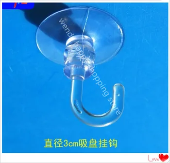 3CM Single transparent sucker hook vertical upside down Wall Hooks Hanger Kitchen Bathroom Suction Cup Sucker Accessorie 
3CM Single transparent sucker hook vertical upside down Wall Hooks Hanger Kitchen Bathroom Suction Cup Sucker Accessorie