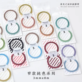 36PCS/LOT photo album diy hairline solid color series 2 roll Paper decorative tape masking tape washi tape
36PCS/LOT photo album diy hairline solid color series 2 roll Paper decorative tape masking tape washi tape