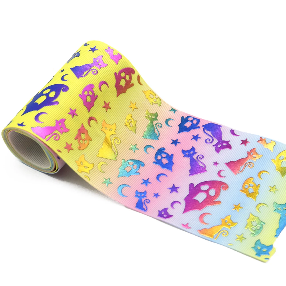 David accessories 3"75mm halloween polyester grosgrain tape ribbon 10yds,DIY handmade materials,wedding gift wrapping,10Yc4533
David accessories 3"75mm halloween polyester grosgrain tape ribbon 10yds,DIY handmade materials,wedding gift wrapping,10Yc4533