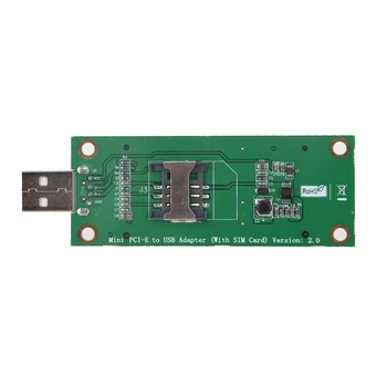 PCI Express To Mini PCI Express Adapter PCIE Wireless WWAN to USB Adapter Card with SIM Card Slot Module Testing Tools
PCI Express To Mini PCI Express Adapter PCIE Wireless WWAN to USB Adapter Card with SIM Card Slot Module Testing Tools