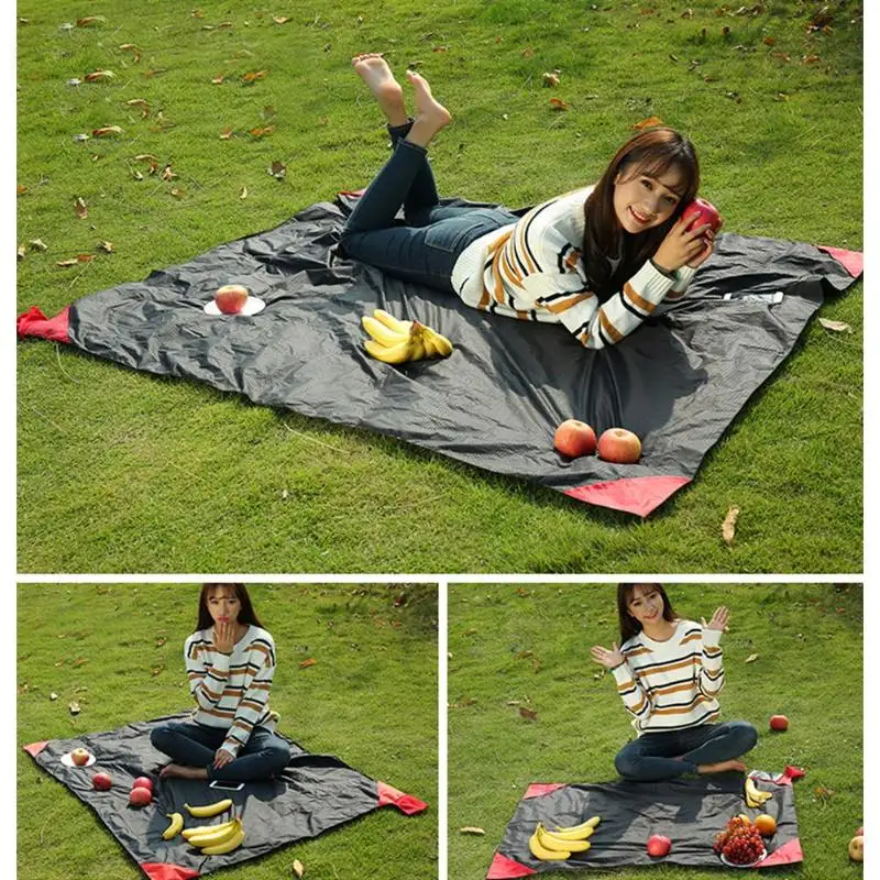 Waterproof Outdoor Camping Mat Beach Picnic Blanket Foldable Ground Cover Pad Floor Tarp Tent Footprint for Hiking Traveling
Waterproof Outdoor Camping Mat Beach Picnic Blanket Foldable Ground Cover Pad Floor Tarp Tent Footprint for Hiking Traveling
