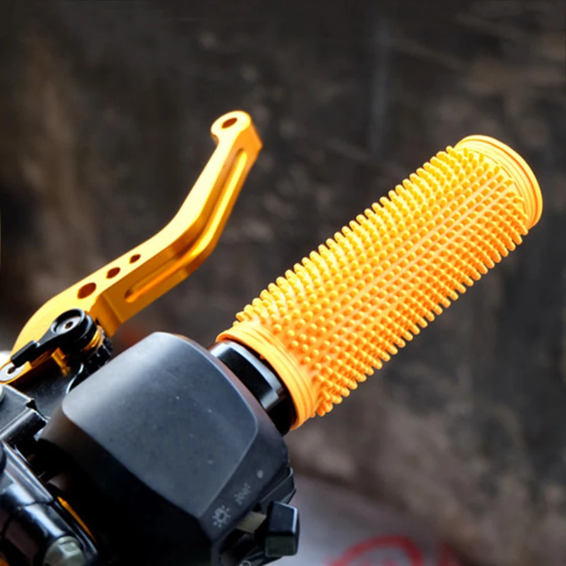 1 Pair Universal Motorbike Motorcycle Slip-On Rubber Anti Vibration Comfort Handlebar Grip Cover 5 colors Optional
1 Pair Universal Motorbike Motorcycle Slip-On Rubber Anti Vibration Comfort Handlebar Grip Cover 5 colors Optional