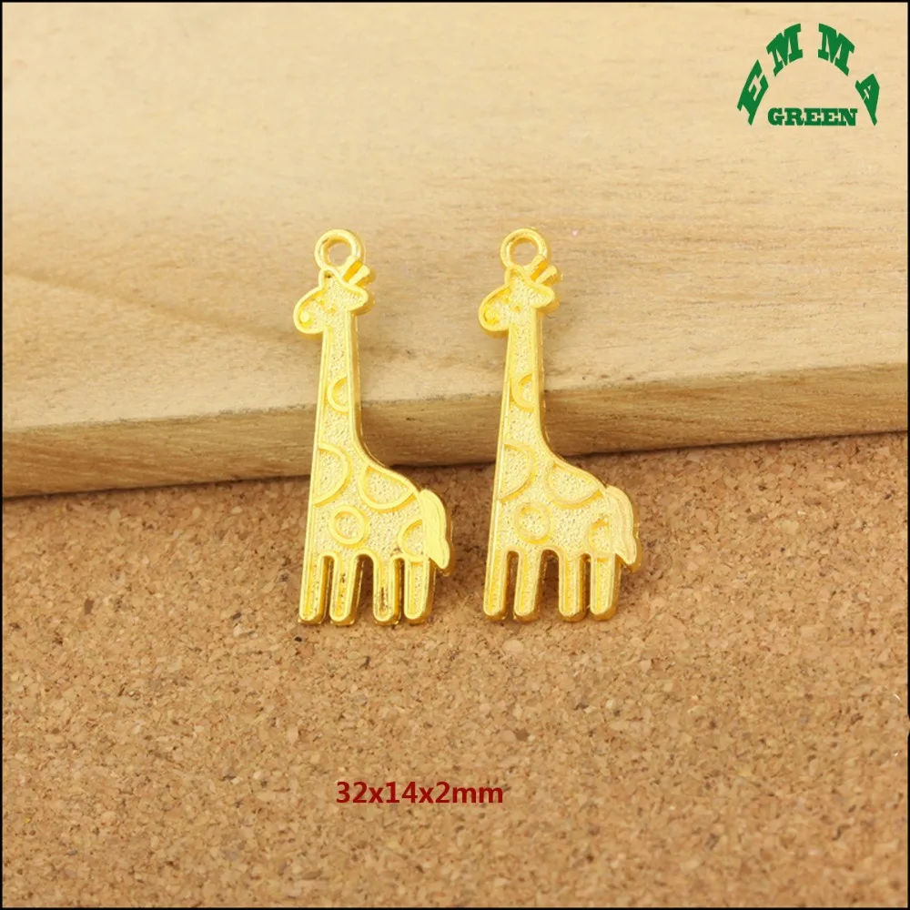 Gold Charms Giraffe Various Design Gold Charm Tone Animal 3D Giraffe Connector Charms Pendants for Jewelry Making Classical
Gold Charms Giraffe Various Design Gold Charm Tone Animal 3D Giraffe Connector Charms Pendants for Jewelry Making Classical