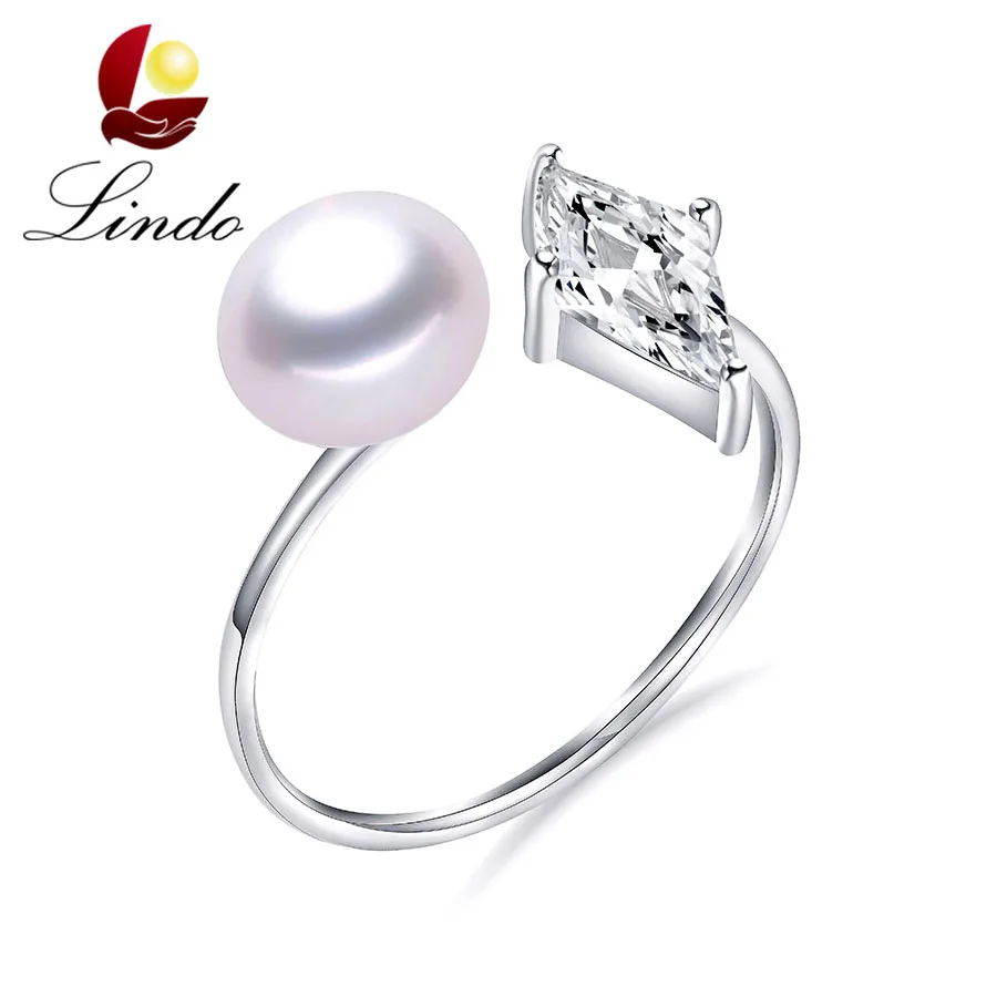 Lindo Lowest Price 925 Sterling Silver Wedding Ring For Women Fashion Natural Freshwater Pearl Jewelry Good Quality Crystal Rin
Lindo Lowest Price 925 Sterling Silver Wedding Ring For Women Fashion Natural Freshwater Pearl Jewelry Good Quality Crystal Rin