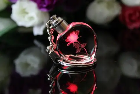 Colorful LED keychain Flower Heart Shape Car key rings crystal Flashlight Key cover holder fantastic for Men & Women
Colorful LED keychain Flower Heart Shape Car key rings crystal Flashlight Key cover holder fantastic for Men & Women