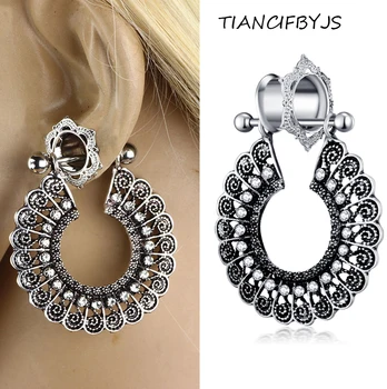 TIANCIFBYJS New Style Copper Flesh Tunnel With Dangle Tragus Barbell Ear Plugs Stretcher Earring Piercing Gauge Women Men 60pcs
TIANCIFBYJS New Style Copper Flesh Tunnel With Dangle Tragus Barbell Ear Plugs Stretcher Earring Piercing Gauge Women Men 60pcs