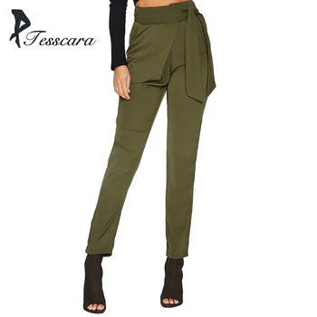 Women Casual Slim Pencil Pants Lady Office High Waist Sashes Bow Comfortable Trousers Girl Colorful Solid Fashion Outwear Bottom
Women Casual Slim Pencil Pants Lady Office High Waist Sashes Bow Comfortable Trousers Girl Colorful Solid Fashion Outwear Bottom