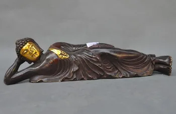 Christmas Old Tibet buddhism bronze Gilt Sleep Sakyamuni Shakyamuni Amitabha buddha Statue Halloween
Christmas Old Tibet buddhism bronze Gilt Sleep Sakyamuni Shakyamuni Amitabha buddha Statue Halloween
