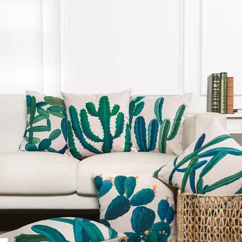 Wholesales Pillow Cover Cushion Case Green Plant Botanica Plant Watercolor Cactus Home Decorective Cushion Cover 45x45cm
Wholesales Pillow Cover Cushion Case Green Plant Botanica Plant Watercolor Cactus Home Decorective Cushion Cover 45x45cm